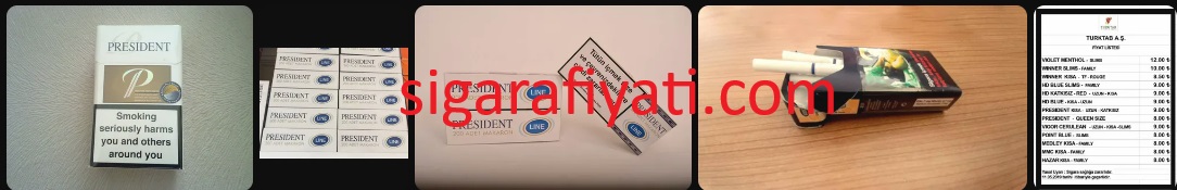 President sigara fiyatları